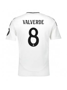 Billige Real Madrid Federico Valverde #8 Hjemmedrakt 2024-25 Kortermet